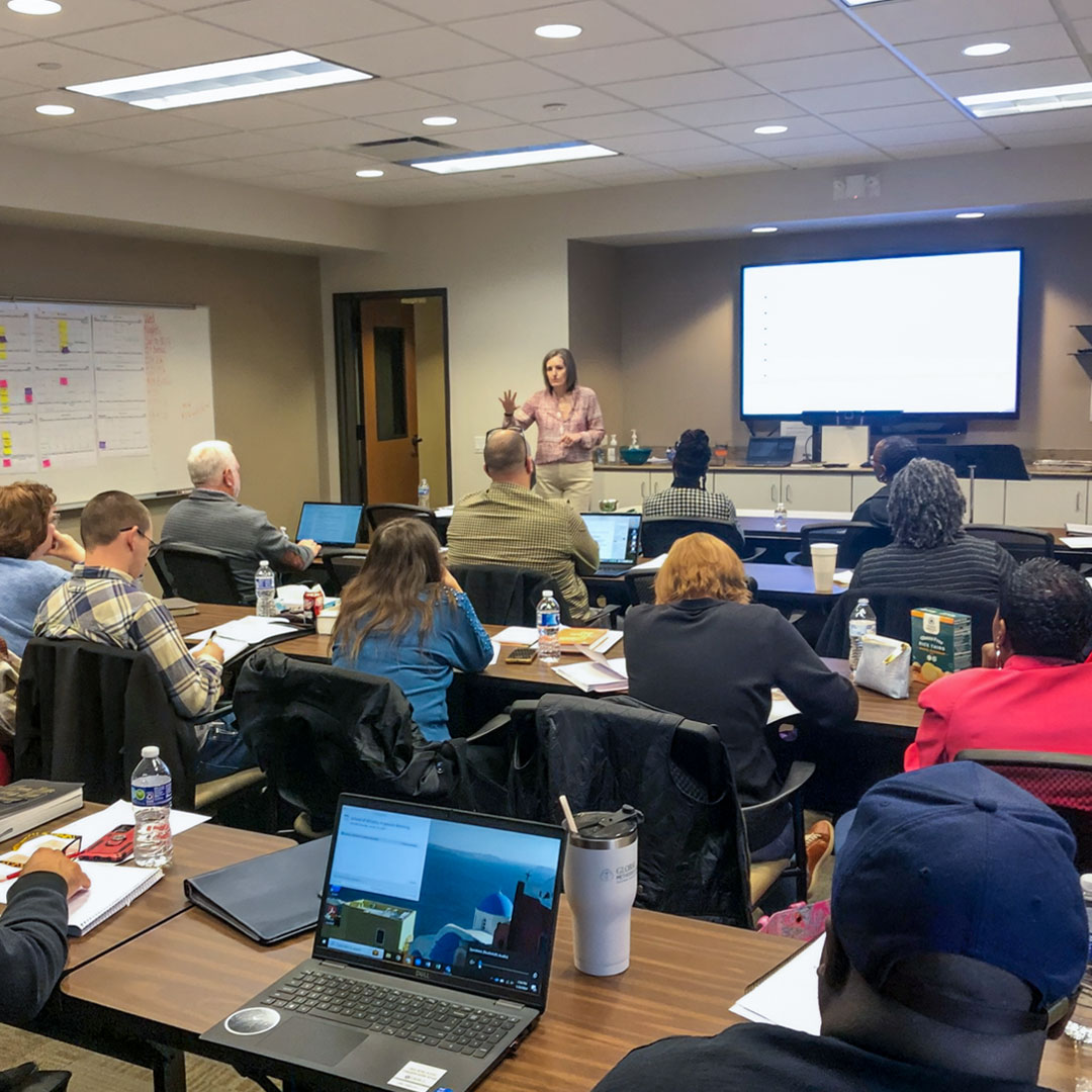 Classroom training session