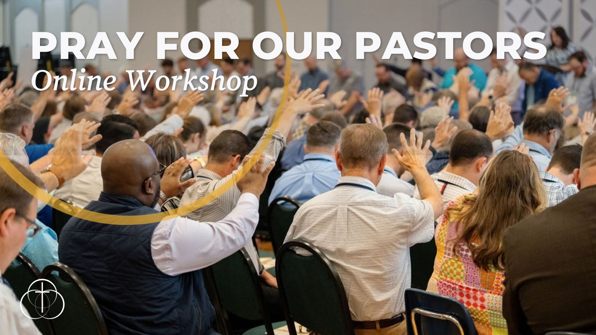 clergy raise their hands in prayer